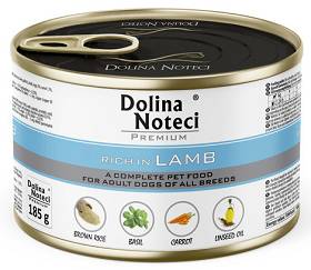 Dolina Noteci Premium Adult Jagnięcina Mokra Karma dla psa op. 185g
