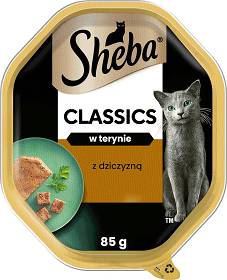 Sheba Classics in Pastete Adult Dziczyzna Mokra Karma dla kota op. 85g