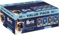 Brit Premium Adult Delicate Fillets in Gravy Value Pack Mokra Karma dla kota op. 48x85g