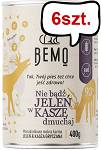 Bemo Nie bądź JELEŃ, w KASZĘ dmuchaj Mokra Karma dla psa op. 400g Pakiet 6szt.