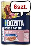Bozita Adult Monoprotein Pork Mokra Karma dla psa op. 400g Pakiet 6szt.