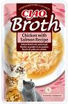 Inaba Ciao Broth Chicken with salmon recipe Recipe Mokra Karma dla kota op. 40g