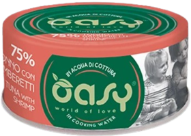 Oasy Adult More Love Tuna with Shrimp Mokra Karma dla kota op. 70g