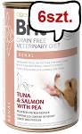 Brit Veterinary Diet Renal Tuna&Salmon&Pea Mokra Karma dla psa op. 400g Pakiet 6szt.