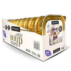 Dr Malou Soup Duck&Blueberry Liofilizowana Karma dla psa op. 12g Pakiet 10szt.