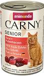 Animonda Carny Senior Wołowina z Indyczymi sercami Mokra Karma dla seniorów op. 400g