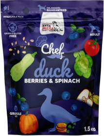 Syta Micha Adult Duck&Berries Sucha Karma dla psa op. 1.5kg