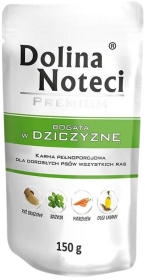 Dolina Noteci Premium Adult Dziczyzna Mokra Karma dla psa op. 150g