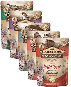 Carnilove Pakiet degustacyjny Mokra Karma dla kota op. 5x85g