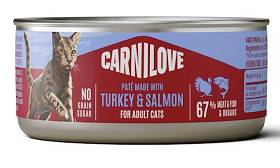 Carnilove Cat Adult Turkey&Salmon Pate Mokra Karma dla kota op. 100g