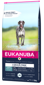 Eukanuba Grain Free Adult Large Ocean Fish Sucha Karma dla psa op. 2x12kg MEGA-PAK