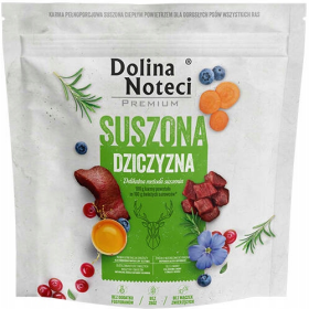 Dolina Noteci Premium Adult Dziczyzna Suszona Karma dla psa op. 1kg