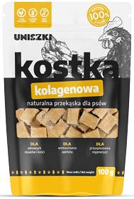 Uniszki Przysmak Kostki kolagenowe dla psa op. 100g