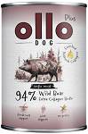 Ollo Plus Kolagen Wild Boar Mokra Karma dla psa op. 400g