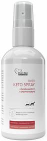 Over Zoo VetLine Keto Spray Preparat do pielęgnacji skóry dla psa i kota op. 100ml