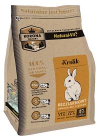 Korona Natury Natural-Vit Sucha karma dla królika op. 750g