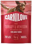 Carnilove Adult Turkey&Venison Pate Mokra Karma dla psa op. 300g SASZETKA