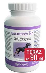 Biowet Preparat na stawy Bioarthrex HA dla psa op. 90 tabletek