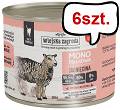 Wiejska Zagroda Adult Monobiałkowa Jagnięcina Mokra Karma dla kota op. 200g Pakiet 6szt.