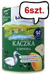 Baltica Smaki Regionów Adult Kaczka z gruszką Mokra Karma dla psa op. 400g Pakiet 6szt.