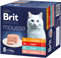 Brit Premium Adult Mousse Multipack Mokra Karma dla kota op. 8x85g