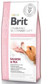 Brit Veterinary Diet Hypoallergenic Salmon&Pea Sucha Karma dla psa op. 12kg