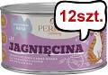Perro CATering Jagnięcina Mokra Karma dla kota op. 185g Pakiet 12szt.