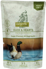 Isegrim Roots Adult Duck&Hearts Mokra Karma dla psa op. 410g