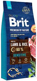 Brit Premium by Nature Adult Sensitive Lamb&Rice Sucha Karma dla psa op. 3kg