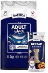 Baltica Hypoallergenic Adult Medium Salmon Sucha Karma dla psa op. 9kg + PRZYSMAK GRATIS