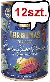 Brit Mono Protein Adult Christmas Duck Mokra Karma dla psa op. 400g Pakiet 12szt.