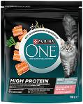 Purina ONE Cat High Protein Adult Salmon Sucha Karma dla kota op. 900g