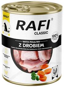 Rafi Classic Dog Drób Mokra Karma dla psa op. 800g