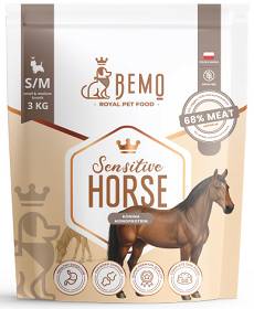 Bemo Adult S/M Sensitive Horse Sucha Karma dla psa op. 3kg