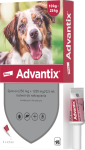 Elanco Advantix Krople na kleszcze i pchły dla psa 10-25kg op. 2.5ml (4 pipety)