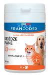 Francodex Preparat na skórę i sierść Drożdże Piwne dla psa i kota op. 60 tabletek