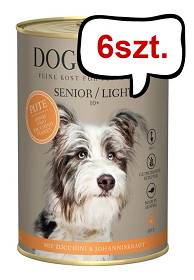 Dog's Love Senior/Light z indykiem Mokra Karma dla psa op. 400g Pakiet 6szt.
