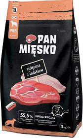 Pan Mięsko Cielęcina z indykiem Extra Large Sucha Karma dla psa op. 3kg