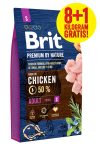 Brit Premium by Nature Adult Small Sucha Karma dla psa op. 8kg+1kg GRATIS