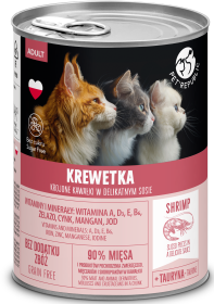 Pet Republic Adult Krewetka Mokra Karma dla kota 400g