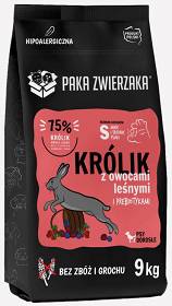 Paka Zwierzaka Seventh Heaven Królik i owoce leśne Sucha karma dla psa op. 9kg