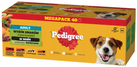 Pedigree Mixed Selection with Vegetables in GRAVY Mokra Karma dla psa op. 40x100g
