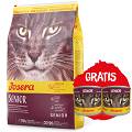 Josera Senior Sucha Karma dla kota op. 10kg + Josera Karma Mokra dla kota 2x200g* GRATIS