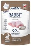 Baltica Nutraceutic Adult Kurczak z królikiem Mokra karma dla kota op. 100g SASZETKA