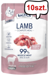 Baltica Nutraceutic Adult Kurczak z Jagnięciną Mokra karma dla kota op. 100g SASZETKA Pakiet 10szt.