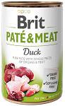 Brit Pate&Meat Adult Duck Mokra Karma dla psa op. 400g