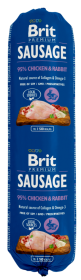 Brit Premium Sausage Adult Chicken&Rabbit Mokra Karma dla psa op. 800g