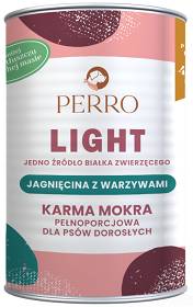 Perro Light Jagnięcina z warzywami Mokra Karma dla psa op. 400g