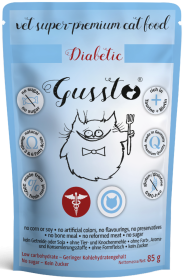 Gussto Vet Diabetic Mokra Karma dla kota op. 85g
