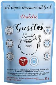 Gussto Vet Diabetic Mokra Karma dla kota op. 85g